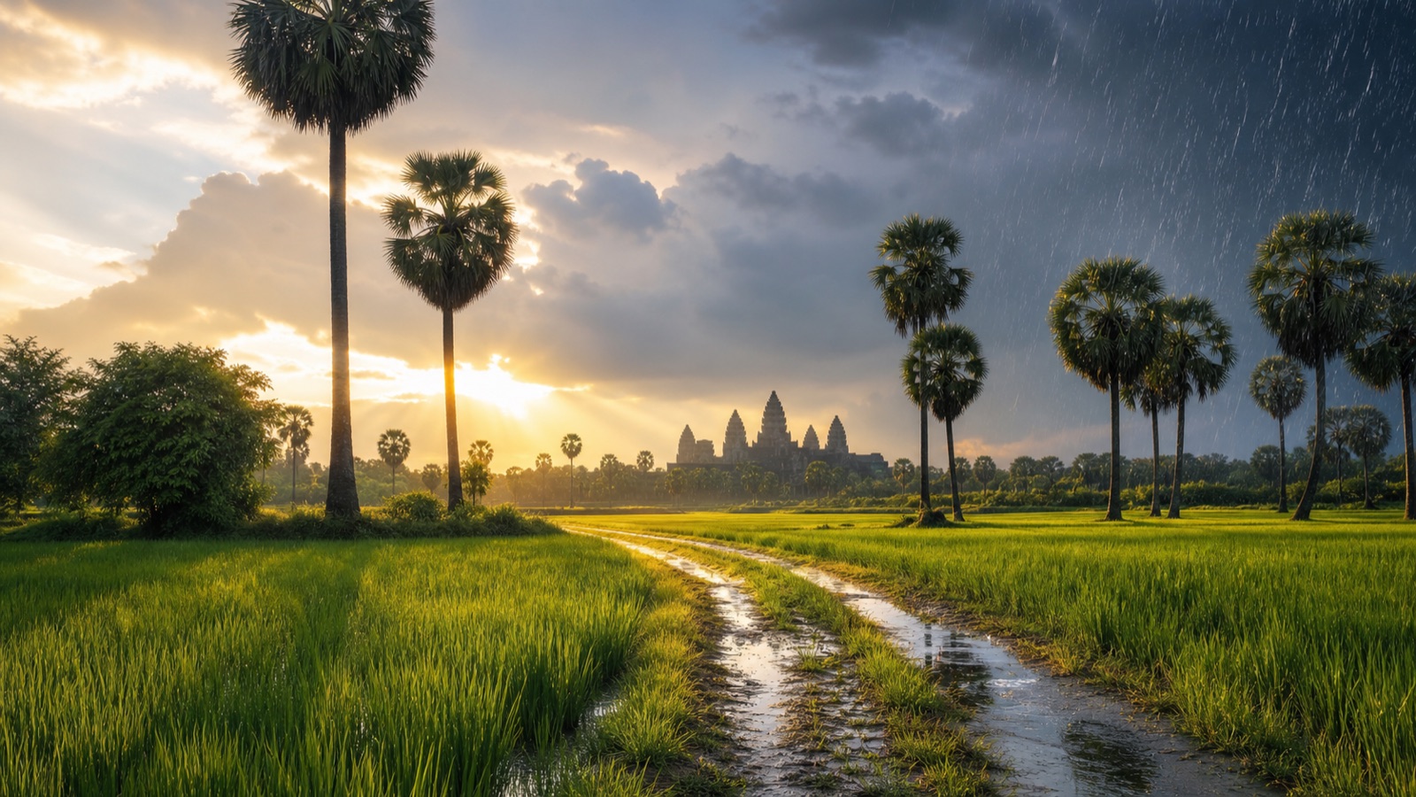 Климат Камбоджи — тематическая иллюстрация Go Cambodia