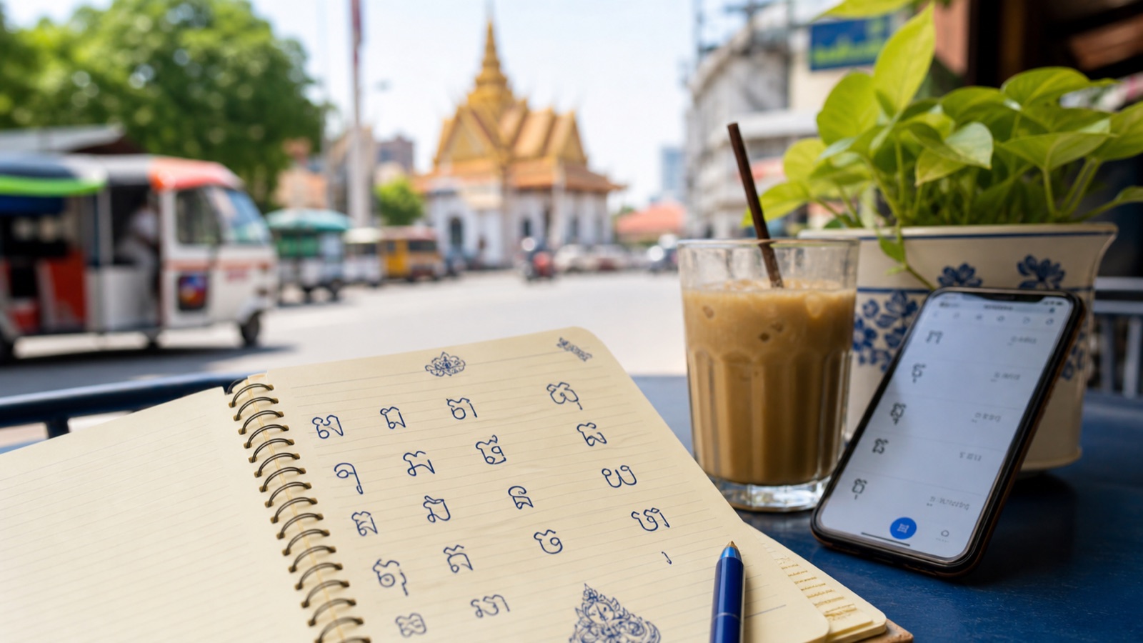 Какой язык в Камбодже — тематическая иллюстрация Go Cambodia