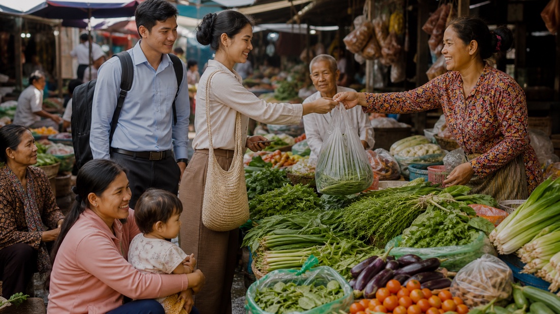 Население Камбоджи — тематическая иллюстрация Go Cambodia